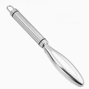 不锈钢鱼鳞刨工具厨房家用款刮鱼鳞器手动打鱼刀厨房去鱼鳞小工具