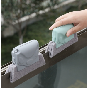 家用窗台凹槽清洁刷 创意窗户缝隙清洗神器门窗角落死角打扫工具